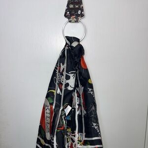NWT Ed Hardy Multicolor Graphic Scarf